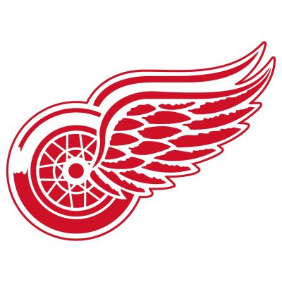 Hockey Wall Decals - Hockey Team Logos - Detroit Red Wings