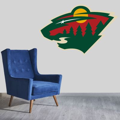 Hockey Wall Decals - Hockey Team Logos - Minnesota Wild