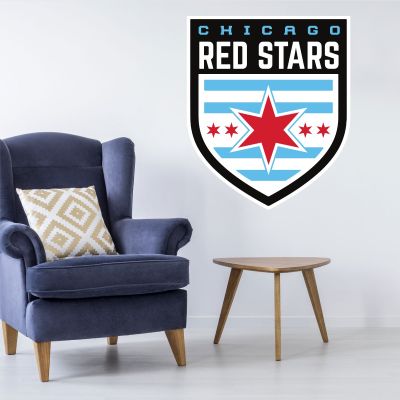 Soccer Wall Decals - Soccer Team Logos - Chicago Red Stars