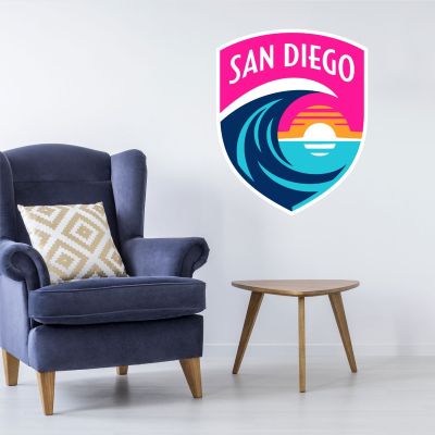 Soccer Wall Decals - Soccer Team Logos - San Diego Wave