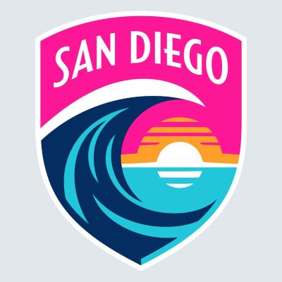 Soccer Wall Decals - Soccer Team Logos - San Diego Wave
