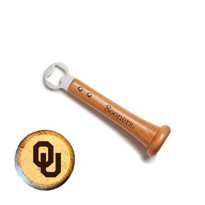 Oklahoma Sooners Baseball BBQ "Pickoff" Bottle Opener