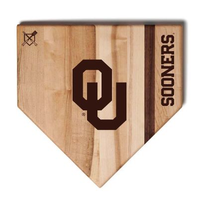 Oklahoma Sooners Baseball Home Plate Cutting Board