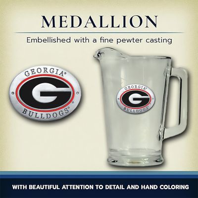 Georgia Bulldogs Glass Pitcher