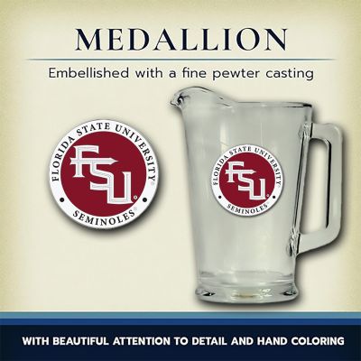 Florida State University Glass Pitcher