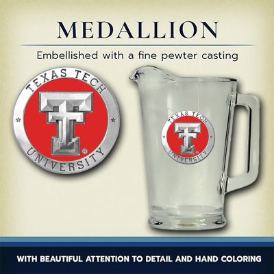 Texas Tech Glass Pitcher