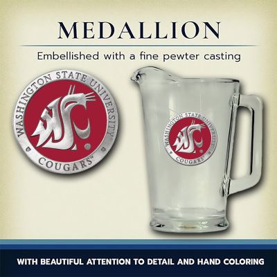 Washington State University Cougars Glass Pitcher