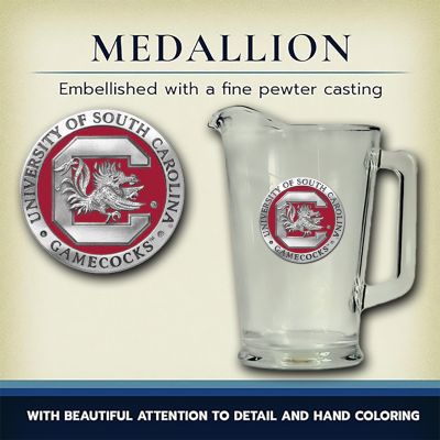 University of South Carolina Gamecocks -  Glass Pitcher