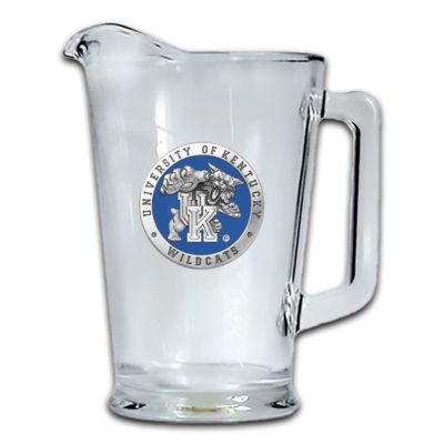 University of Kentucky Wildcats Glass Pitcher