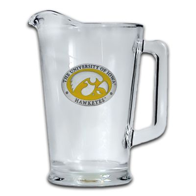 Iowa Hawkeyes Glass Pitcher