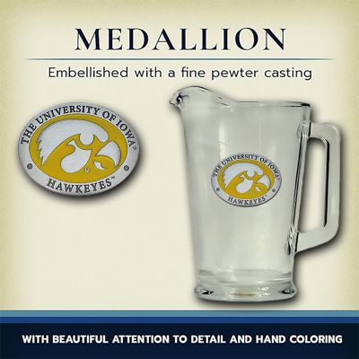 Iowa Hawkeyes Glass Pitcher