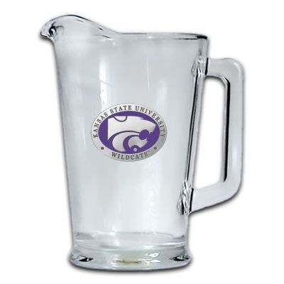 Kansas State Wildcats Glass Pitcher