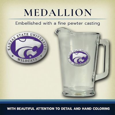 Kansas State Wildcats Glass Pitcher