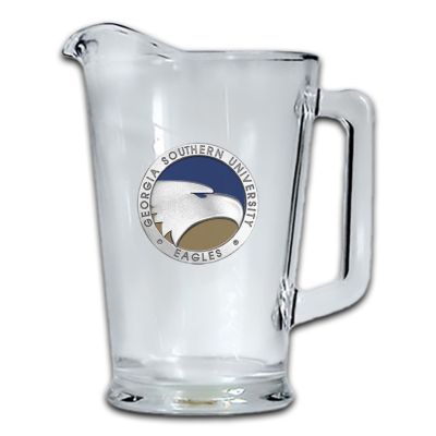 Georgia Southern University Eagles Glass Pitcher