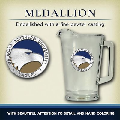 Georgia Southern University Eagles Glass Pitcher