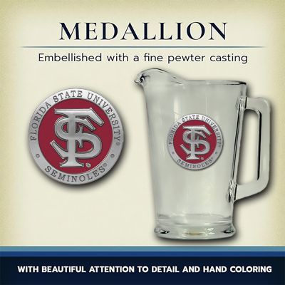 Florida State University - FS Logo Glass Pitcher