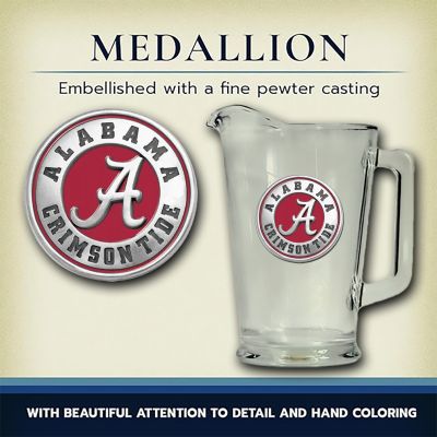 University of Alabama Crimson Tide Glass Pitcher