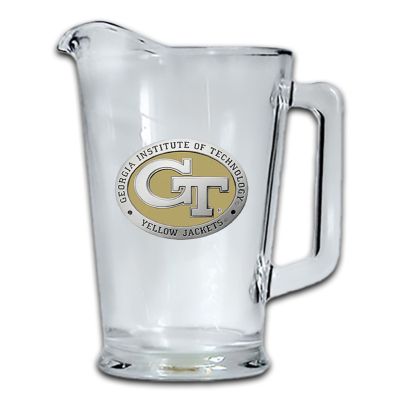 Georgia Tech Glass Pitcher