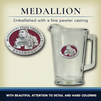 Mississippi State University Bulldogs -  Glass Pitcher