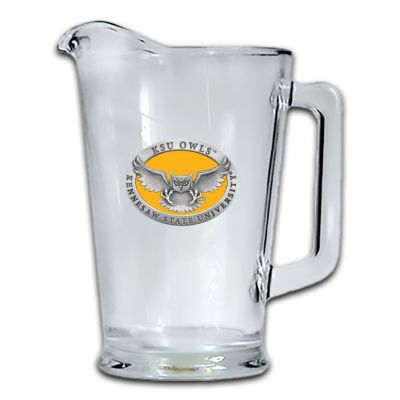 Kennesaw State Owls Glass Pitcher