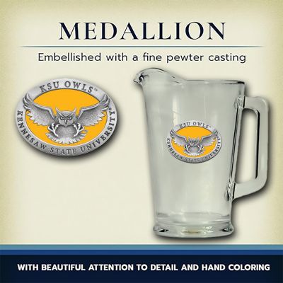 Kennesaw State Owls Glass Pitcher