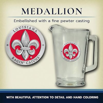 Louisiana Ragin' Cajuns Glass Pitcher