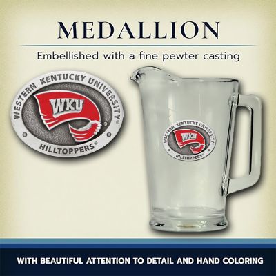 Western Kentucky University Hilltoppers Glass Pitcher