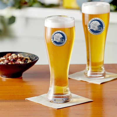 West Virginia University Mountaineers Helmet - Beer Chest Set