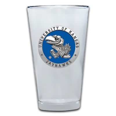 University of Kansas Jayhawks Pint Glass