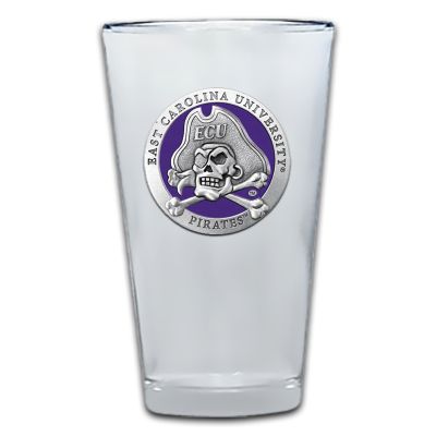 East Carolina University Pirates Pint Glass