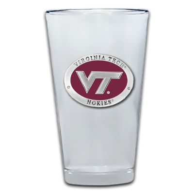 Virginia Tech VT Logo Pint Glass