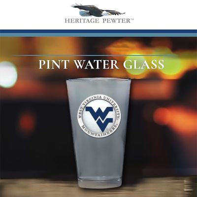 West Virginia University Mountaineers Pint Glass