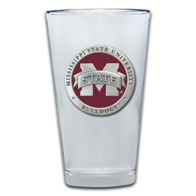 Mississippi State University "M" Logo Pint Glass