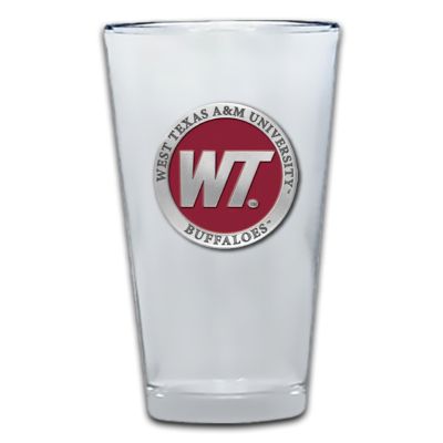 West Texas A&M University Buffaloes Pint Glass