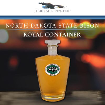 North Dakota State Bison - Royal Decanter