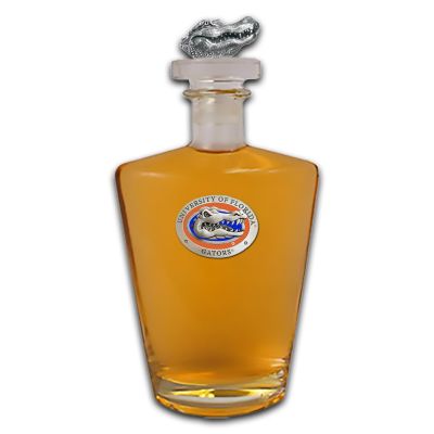University of Florida Gators Royal Decanter with 3D Topper