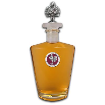 Virginia Tech Hokies Royal Decanter with 3D Topper