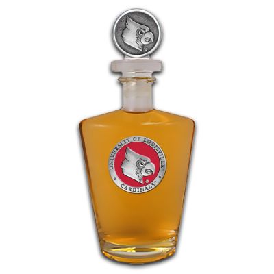 University of Louisville Cardinals Royal Decanter with 3D Topper