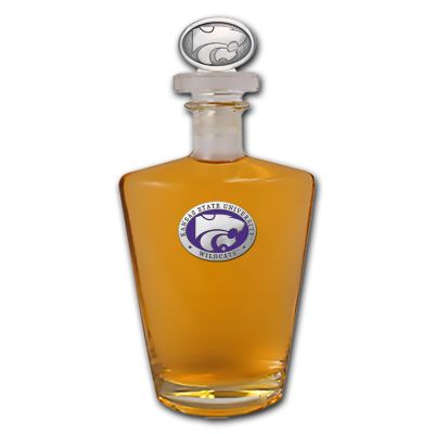 Kansas State Wildcats Royal Decanter with 3D Topper