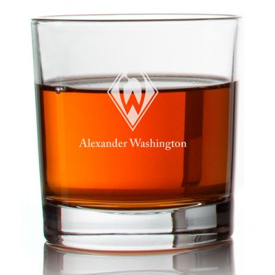 Engraved SV Werner-Bremen Rocks Glass - Germany Football - Personalized Whiskey Glasses - Man Cave Gift Ideas - Gifts For Him - Soccer Fanatic - 2pcs