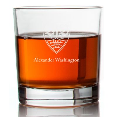 Engraved VFB Stuttgart Rocks Glass - Germany Football - Personalized Whiskey Glasses - Man Cave Gift Ideas - Gifts For Him - Soccer Fanatic - 2pcs