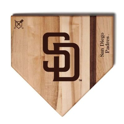 San Diego Padres Baseball Home Plate Cutting Board