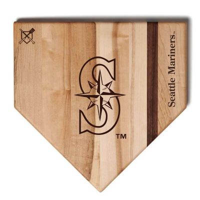 Seattle Mariners Baseball Home Plate Cutting Board