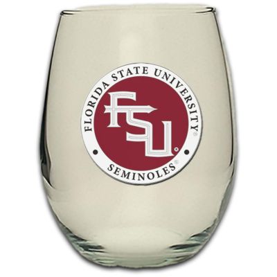 Florida State University - Stemless Wine Goblet 12oz Set of 2