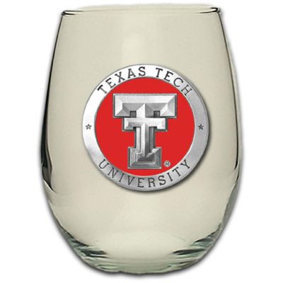 Texas Tech Stemless Wine Goblet 12oz Set of 2
