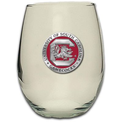 University of South Carolina Gamecocks - Stemless Wine Goblet 12oz Set of 2