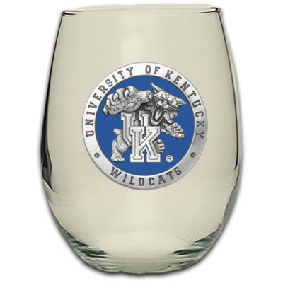 University of Kentucky Wildcats - Stemless Wine Goblet 12oz Set of 2