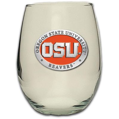 Oregon State University Beavers - Stemless Wine Goblet 12oz Set of 2
