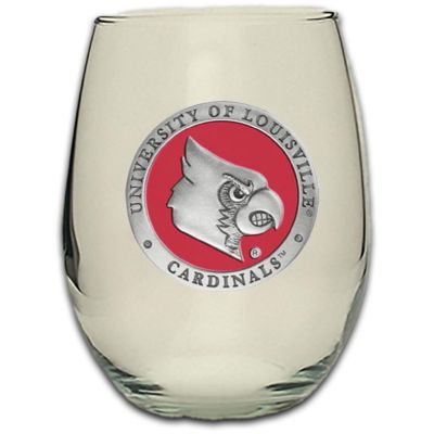 University of Louisville Cardinals - Stemless Wine Goblet 12oz Set of 2
