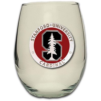 Stanford University Cardinals Stemless Wine Goblet 12oz Set of 2